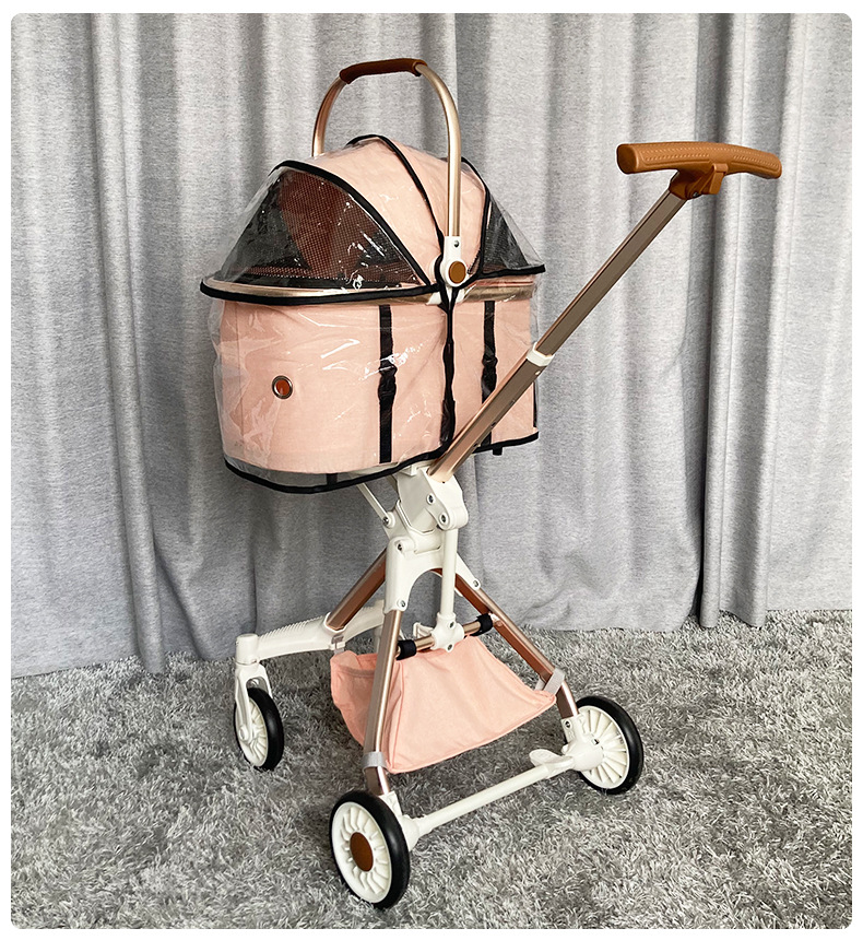 Stroller Rain Cover - Pet Stroller Rain Cover, Transparent Eva