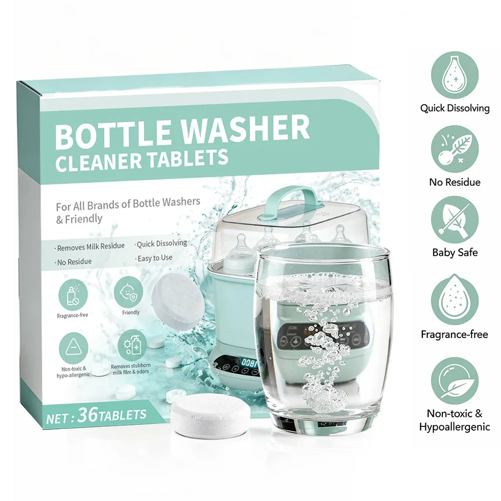Zwitsal Baby Products - Baby Bottle Descaling Tablets Limescale Remover