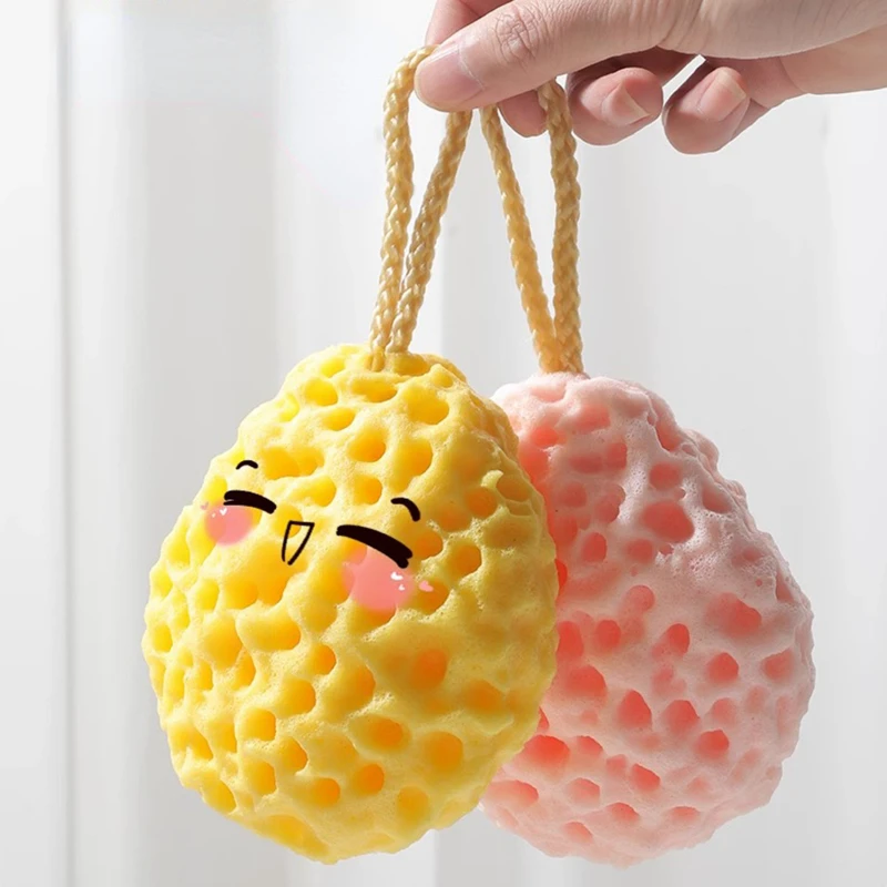 Baby Products For Bathing - Soft Mesh Shower Sponge Ball Nylon