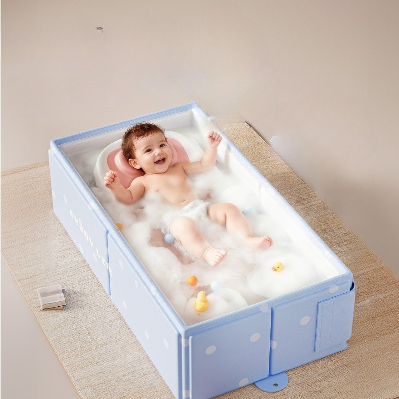 Foldable Baby Bath Tub 0-8year - Baby Products For Bathing ulasan dan harga