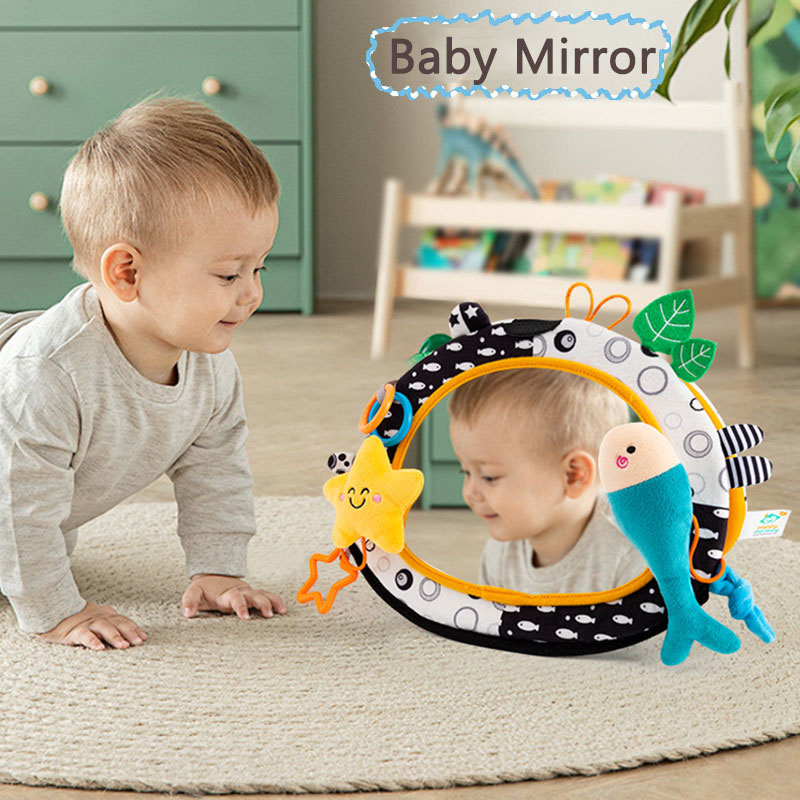 Baby Floor Mirror Tummy Time 6 - Baby Walker Activity ulasan dan harga