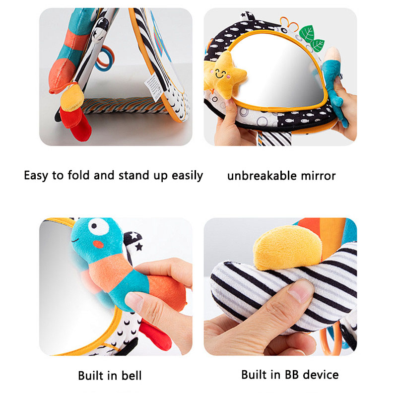 Baby Floor Mirror Tummy Time 6 - Baby Walker Activity ulasan dan harga
