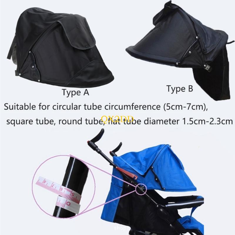 QX2D Sun Protective Strollers  - Stroller Rain Cover ulasan dan harga