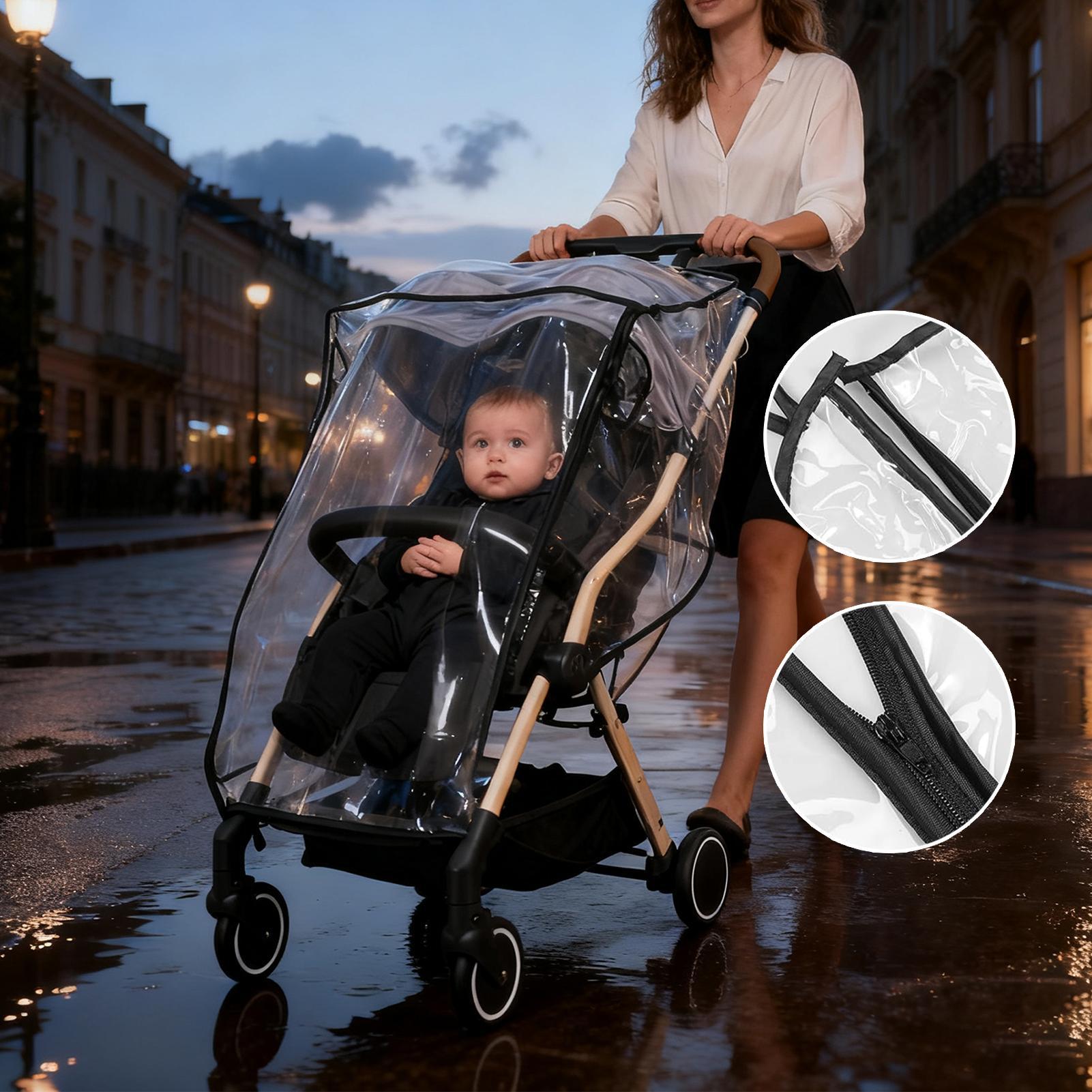 Baby Stroller Rain Cover Windp - Stroller Rain Cover ulasan dan harga