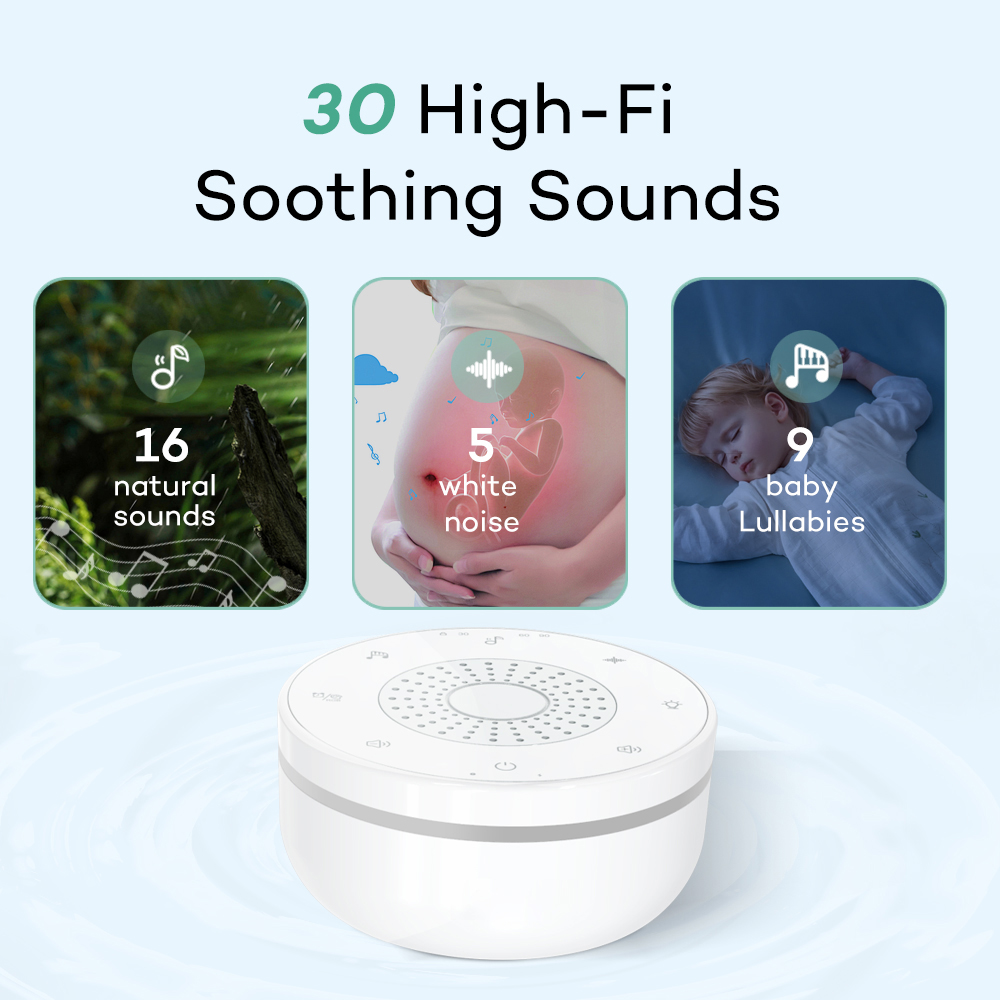 White Noise Machine Lullaby Ti - White Noise Machine Baby ulasan dan harga