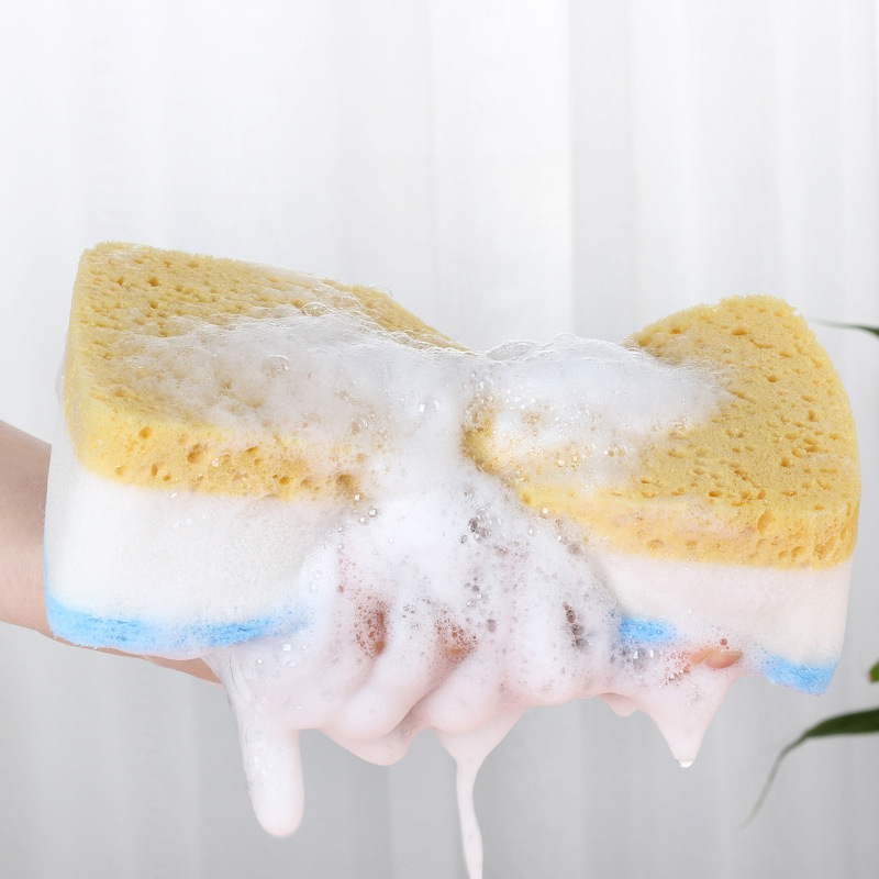 Natural Sponge Bath Towel Simp - Baby Products For Bathing ulasan dan harga