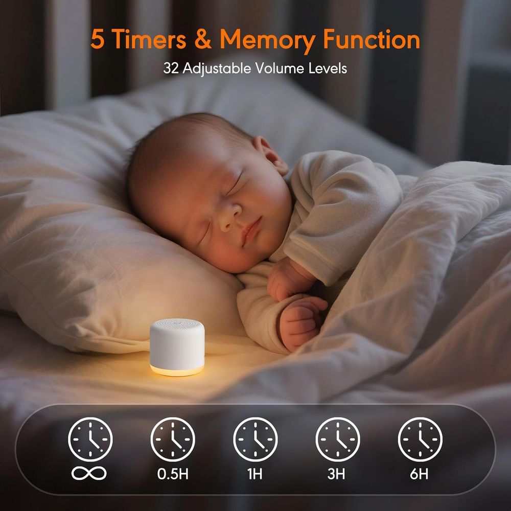 White Noise Machine with Night - White Noise Machine Baby ulasan dan harga