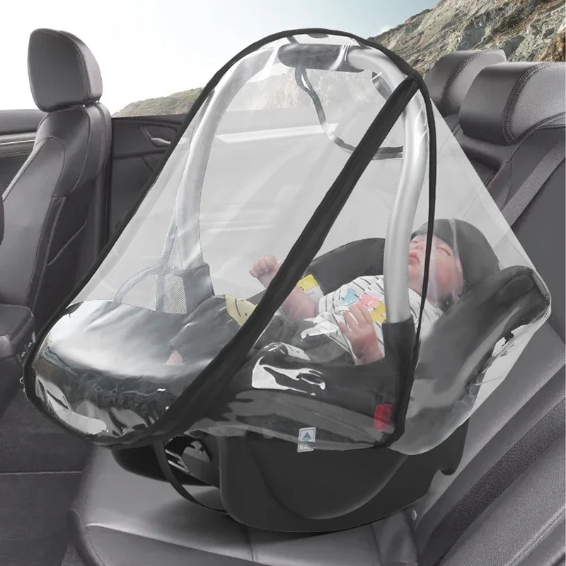 Baby Cart Basket Rain Cover Wi - Stroller Rain Cover ulasan dan harga