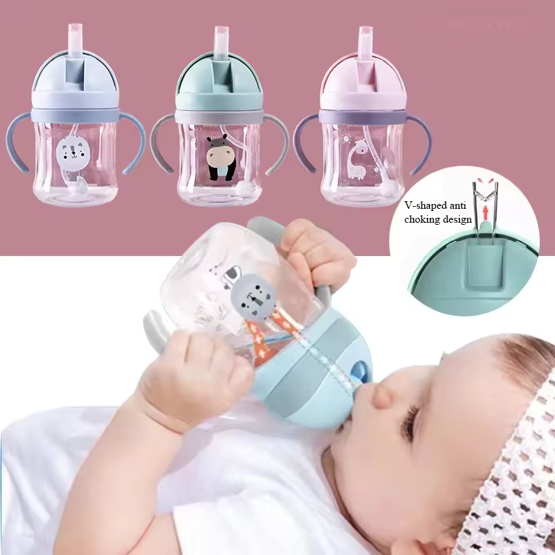 Double Handle Straw Mug Childr - Zwitsal Baby Products ulasan dan harga