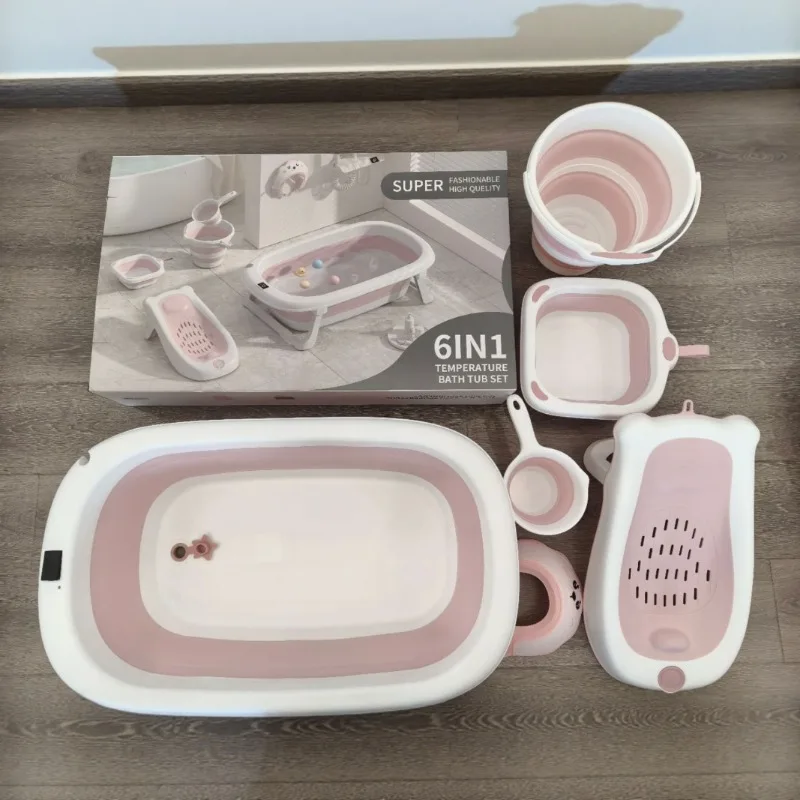Baby Bath Baby Bath Set Foldab - Baby Products For Bathing ulasan dan harga