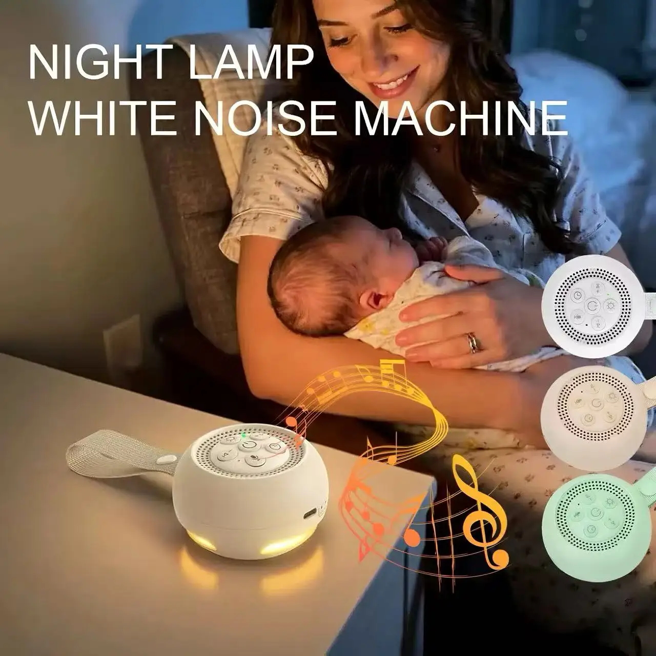 White Noise Machine With Warm  - White Noise Machine Baby ulasan dan harga