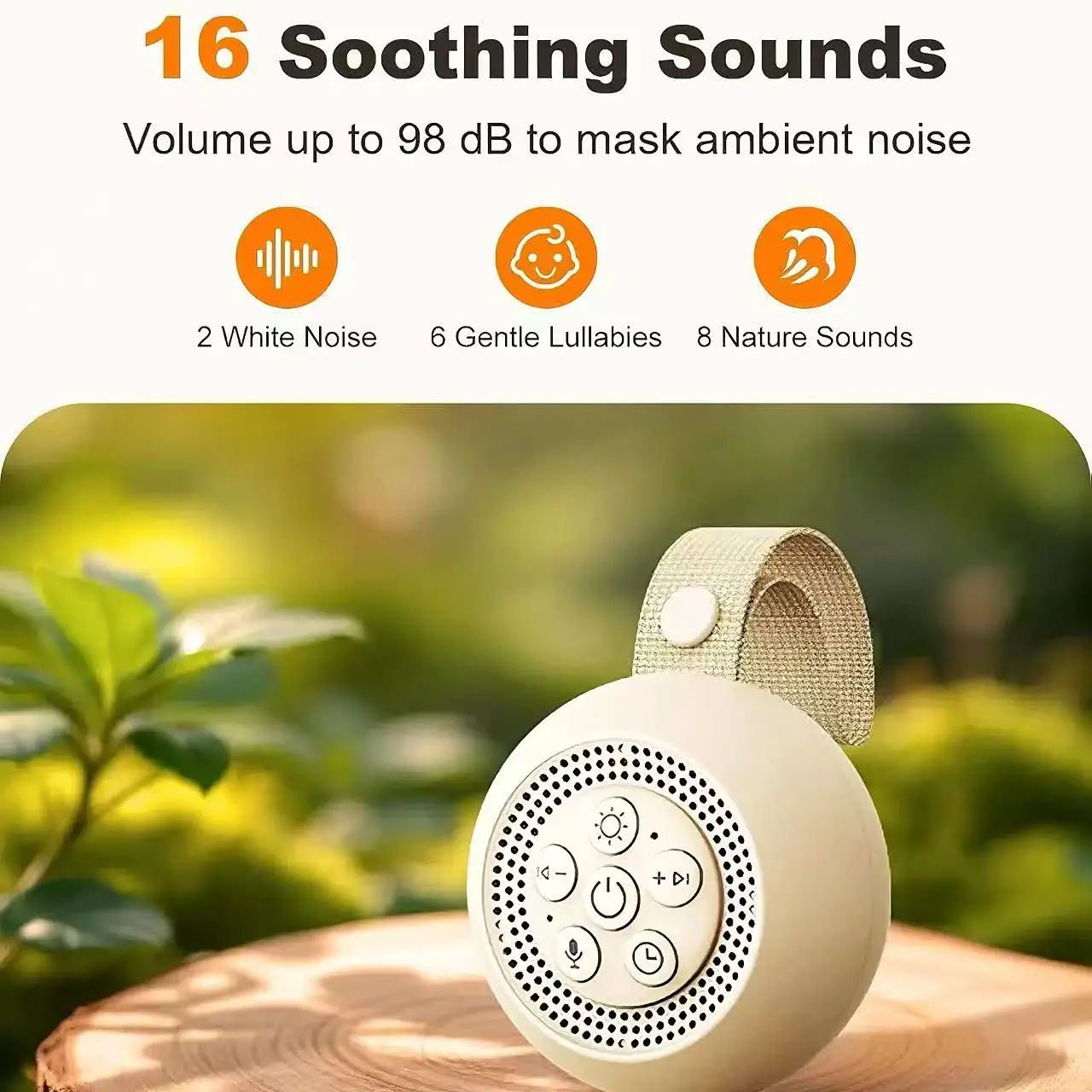 White Noise Machine With Warm  - White Noise Machine Baby ulasan dan harga