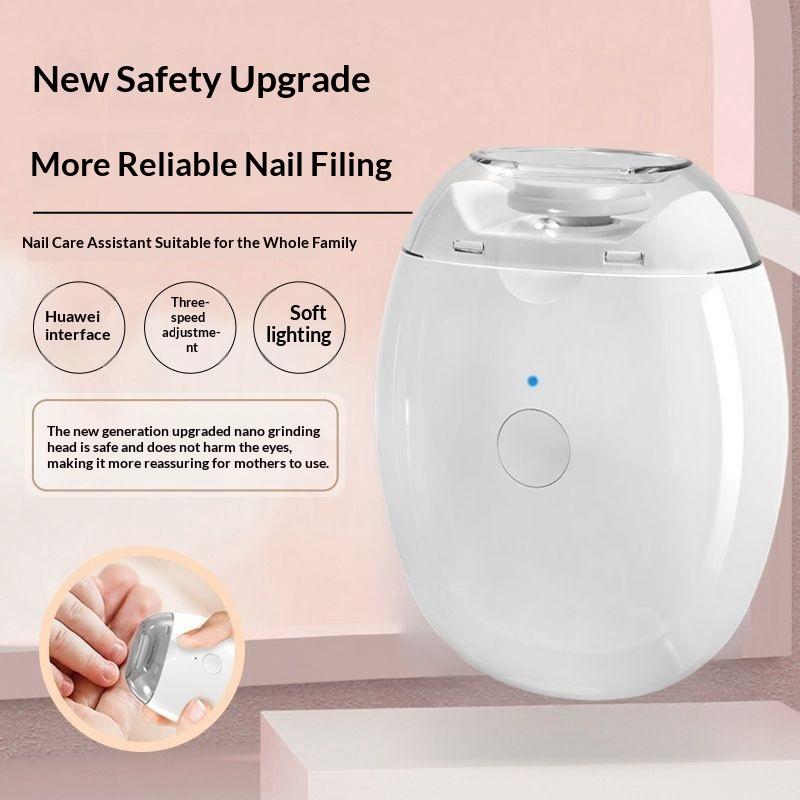 2 IN 1 Electric Nail Clipper C - Baby Nail Trimmer Electric ulasan dan harga