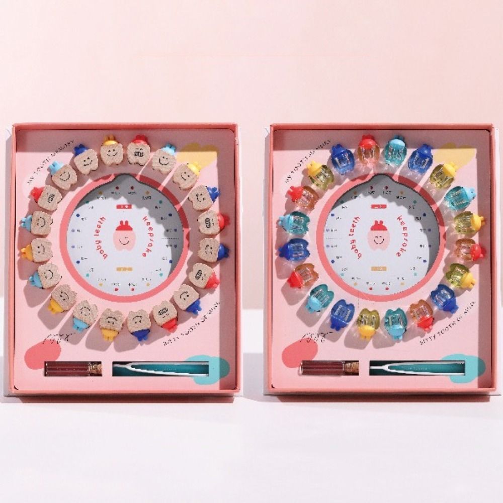 Wooden Baby Tooth Box Cartoon  - Baby Products Storage Box ulasan dan harga