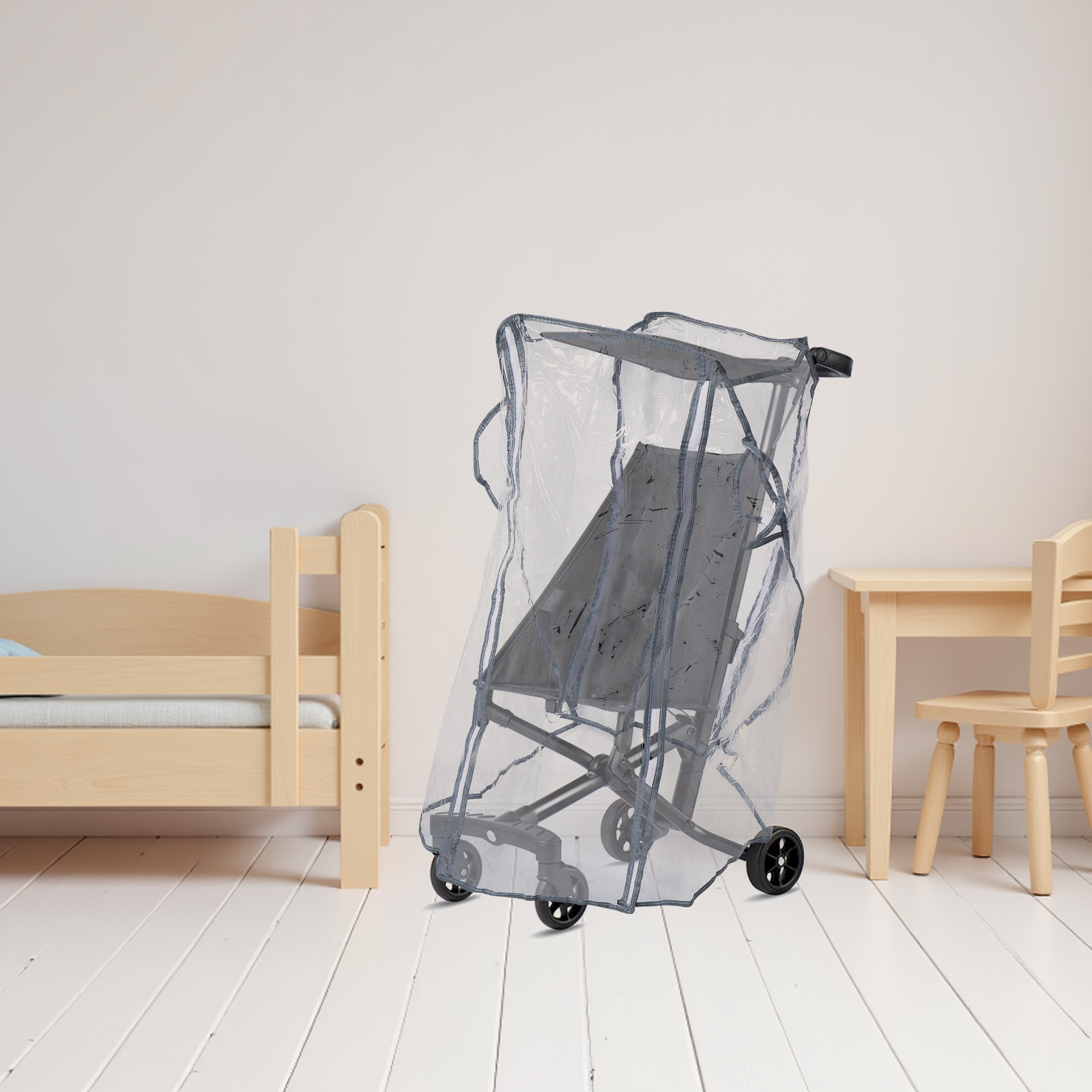 Eva Stroller Rain Cover Transp - Stroller Rain Cover ulasan dan harga
