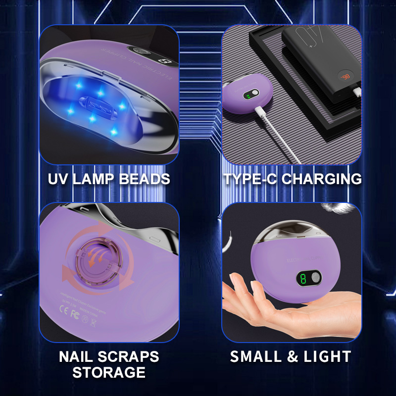 Electric Nail Clipper 3-Speed  - Baby Nail Trimmer Electric ulasan dan harga