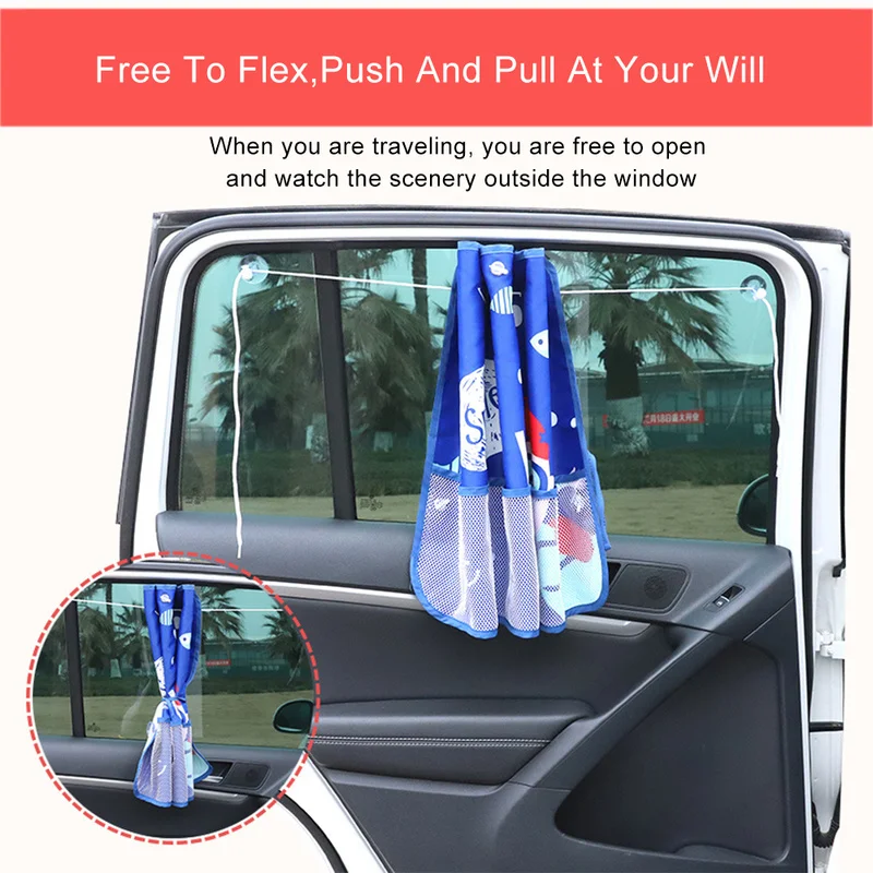 Baby Car Curtain Window Curtai - Zwitsal Baby Products ulasan dan harga