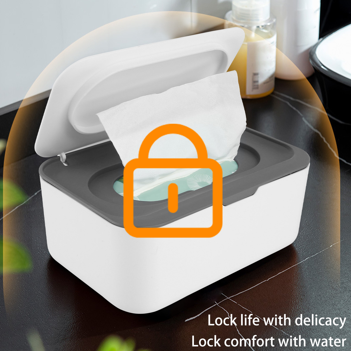 Wet Tissue Box Paper Dispenser - Baby Products Storage Box ulasan dan harga