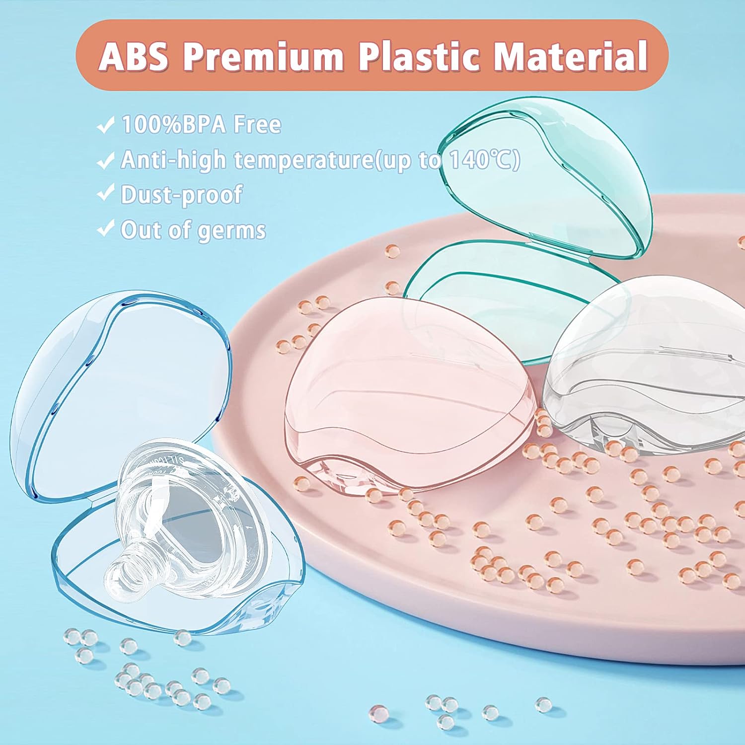 Pacifier Holder - 2/4 Pcs Trav - Baby Products Storage Box ulasan dan harga