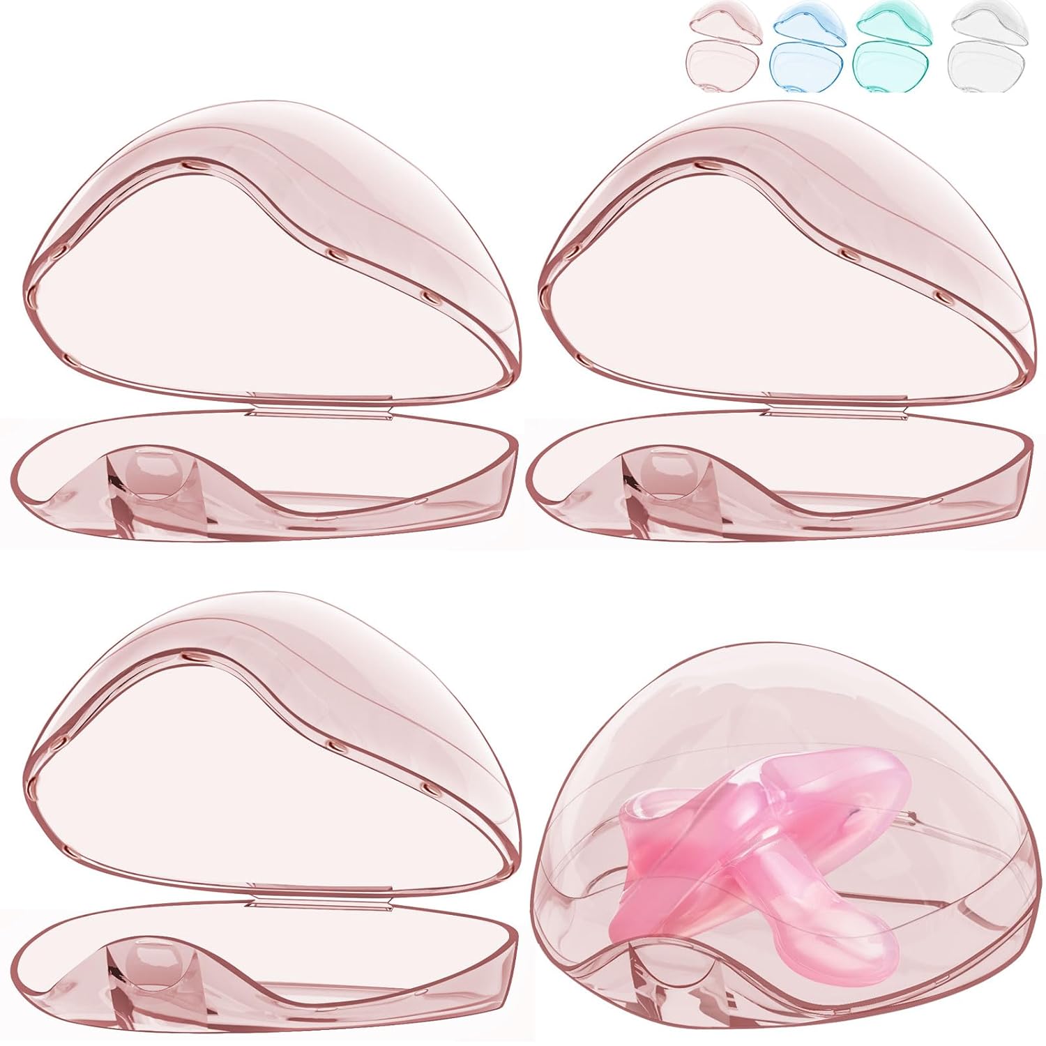 Pacifier Holder - 2/4 Pcs Trav - Baby Products Storage Box ulasan dan harga