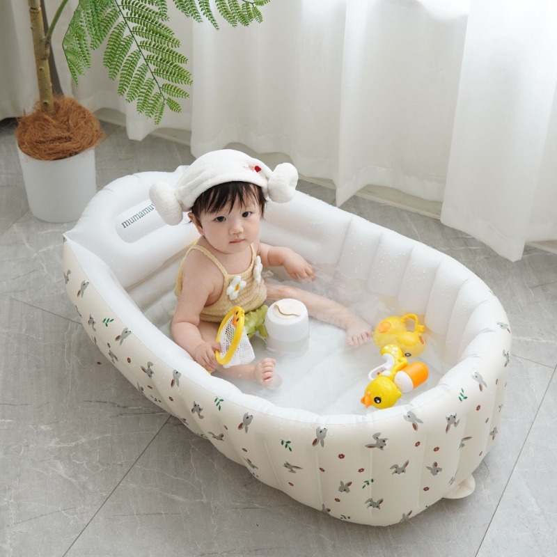1PC Cartoon Inflatable Bathtub - Baby Products For Bathing ulasan dan harga