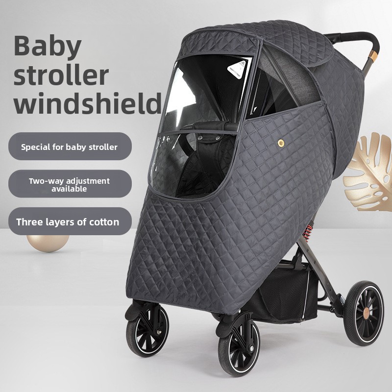 Universal Baby Stroller Rain C - Stroller Rain Cover ulasan dan harga