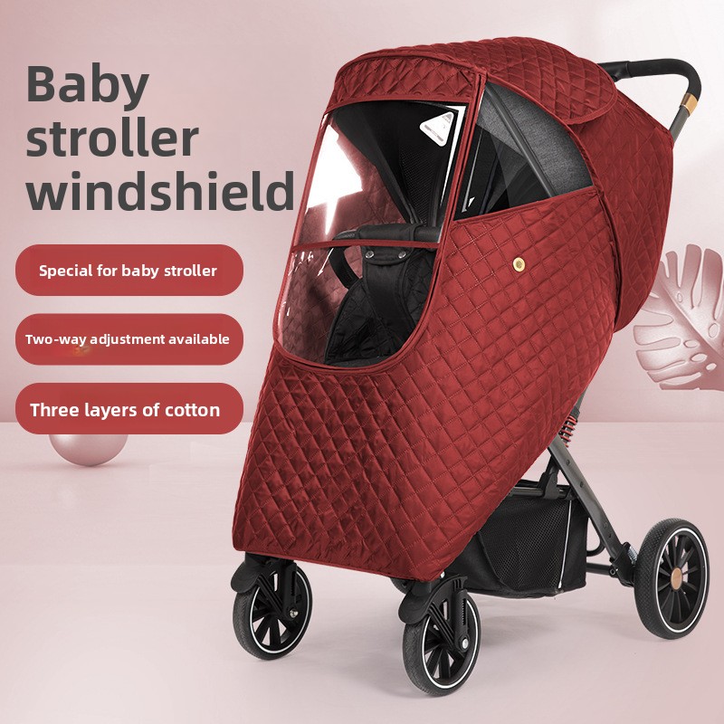 Universal Baby Stroller Rain C - Stroller Rain Cover ulasan dan harga