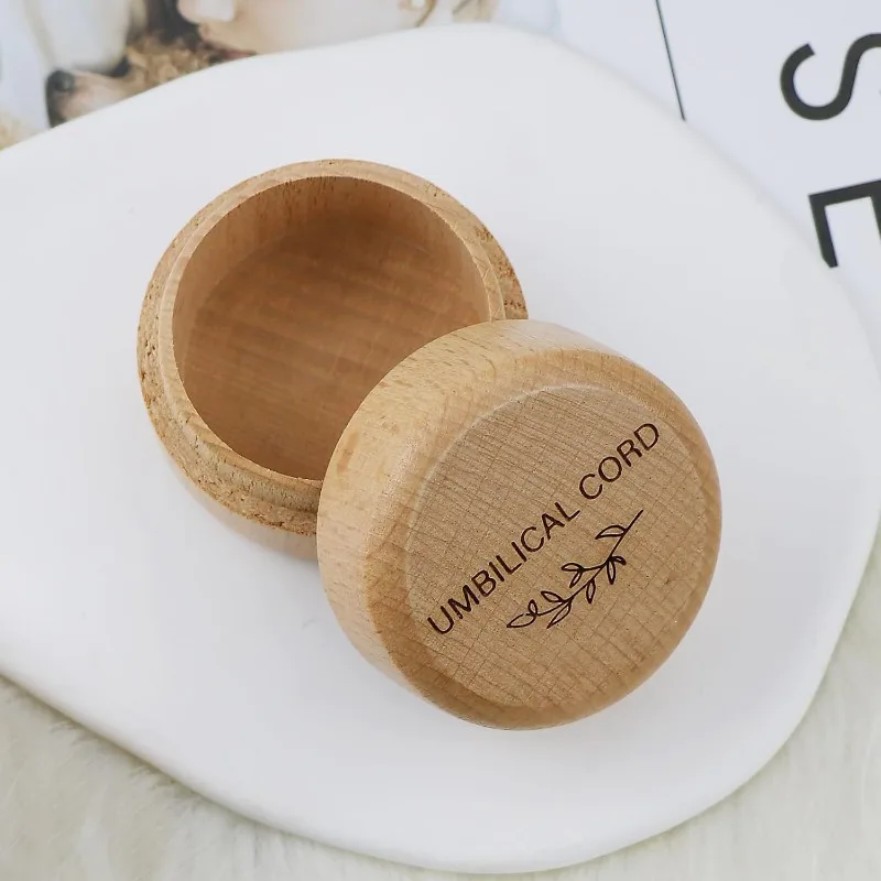 Wooden Baby Umbilical Cord Box - Baby Products Storage Box ulasan dan harga