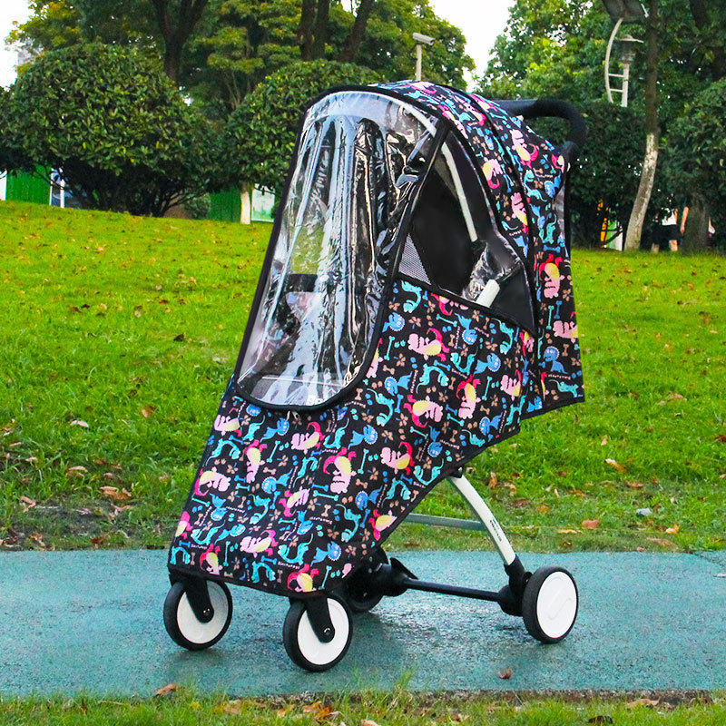 Universal Baby Stroller Rain C - Stroller Rain Cover ulasan dan harga