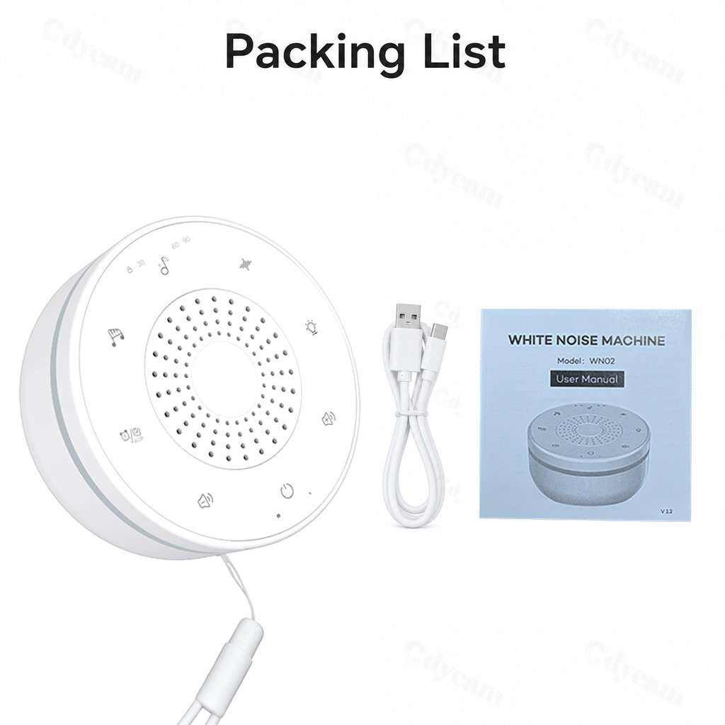 Baby White Noise Machine USB R - White Noise Machine Baby ulasan dan harga