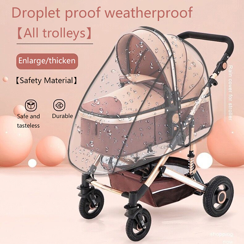 Baby Stroller Rain Cover Child - Stroller Rain Cover ulasan dan harga