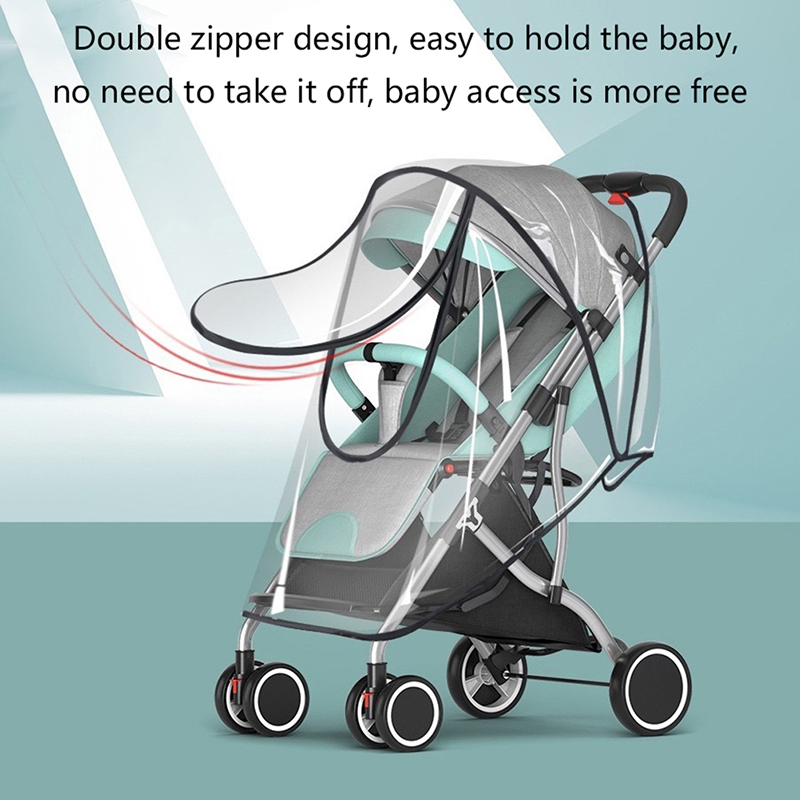 Baby Stroller Rain Cover Child - Stroller Rain Cover ulasan dan harga