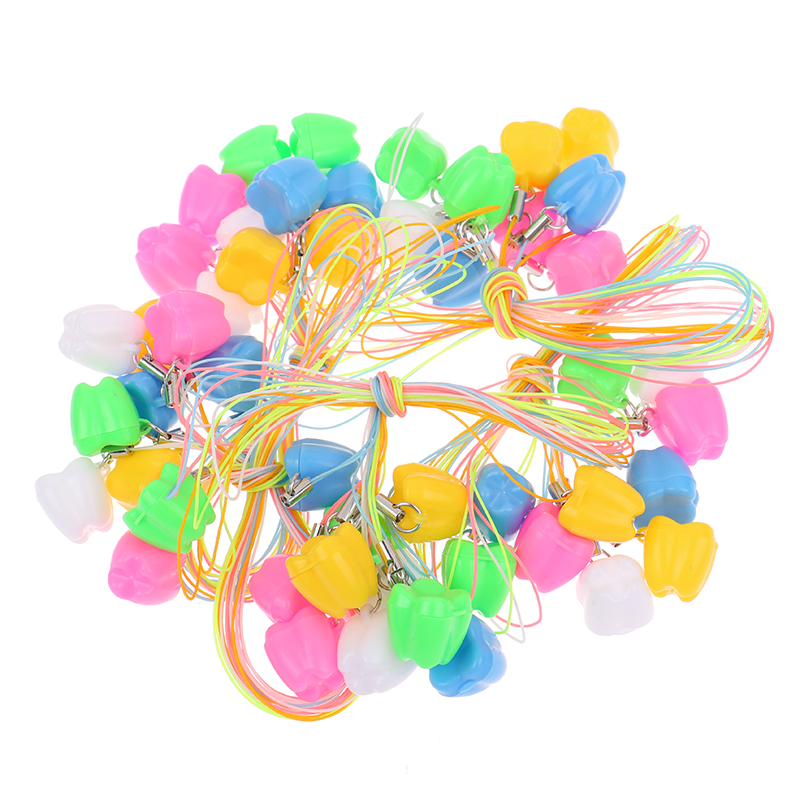 New-50Pcs Creative Tooth Shape - Baby Products Storage Box ulasan dan harga
