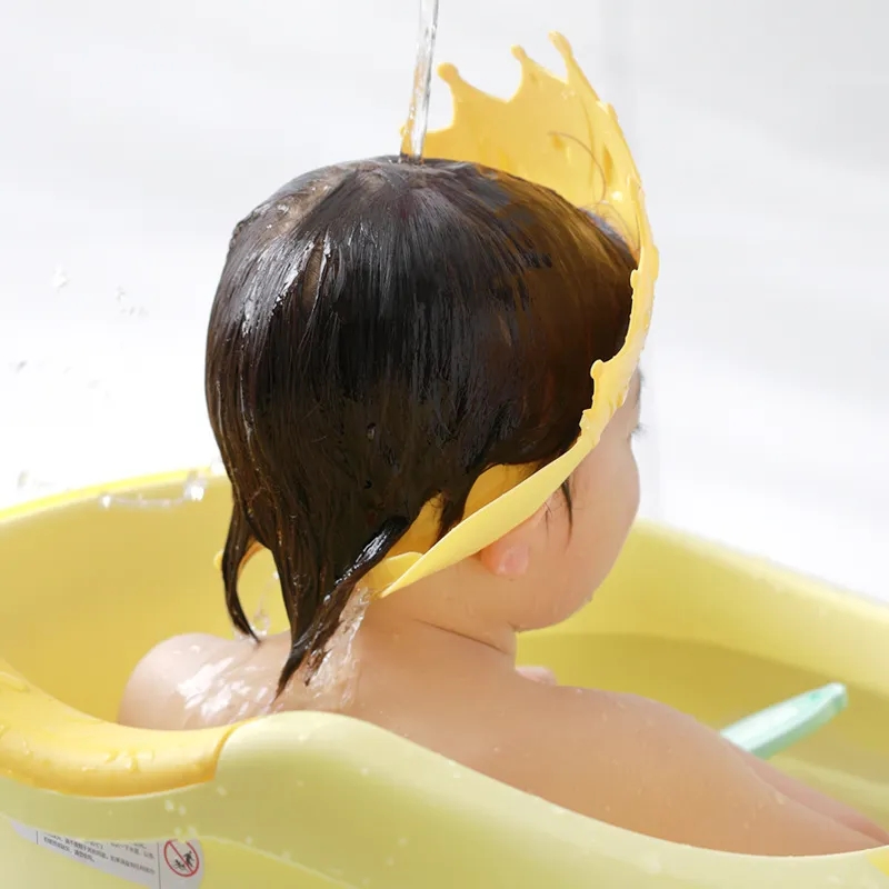 Baby Shower Cap Waterproof Sha - Baby Products For Bathing ulasan dan harga