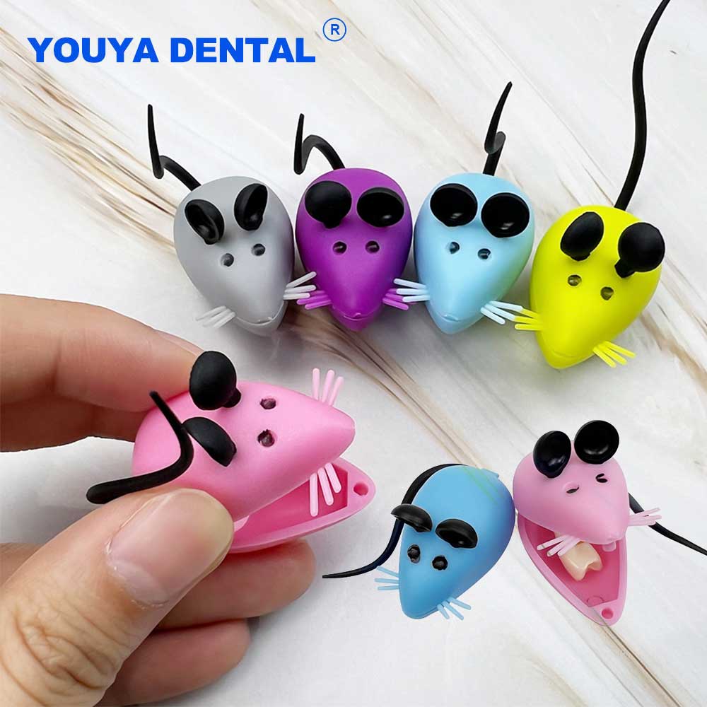 50Pcs Baby Tooth Box 3D Mouse  - Baby Products Storage Box ulasan dan harga