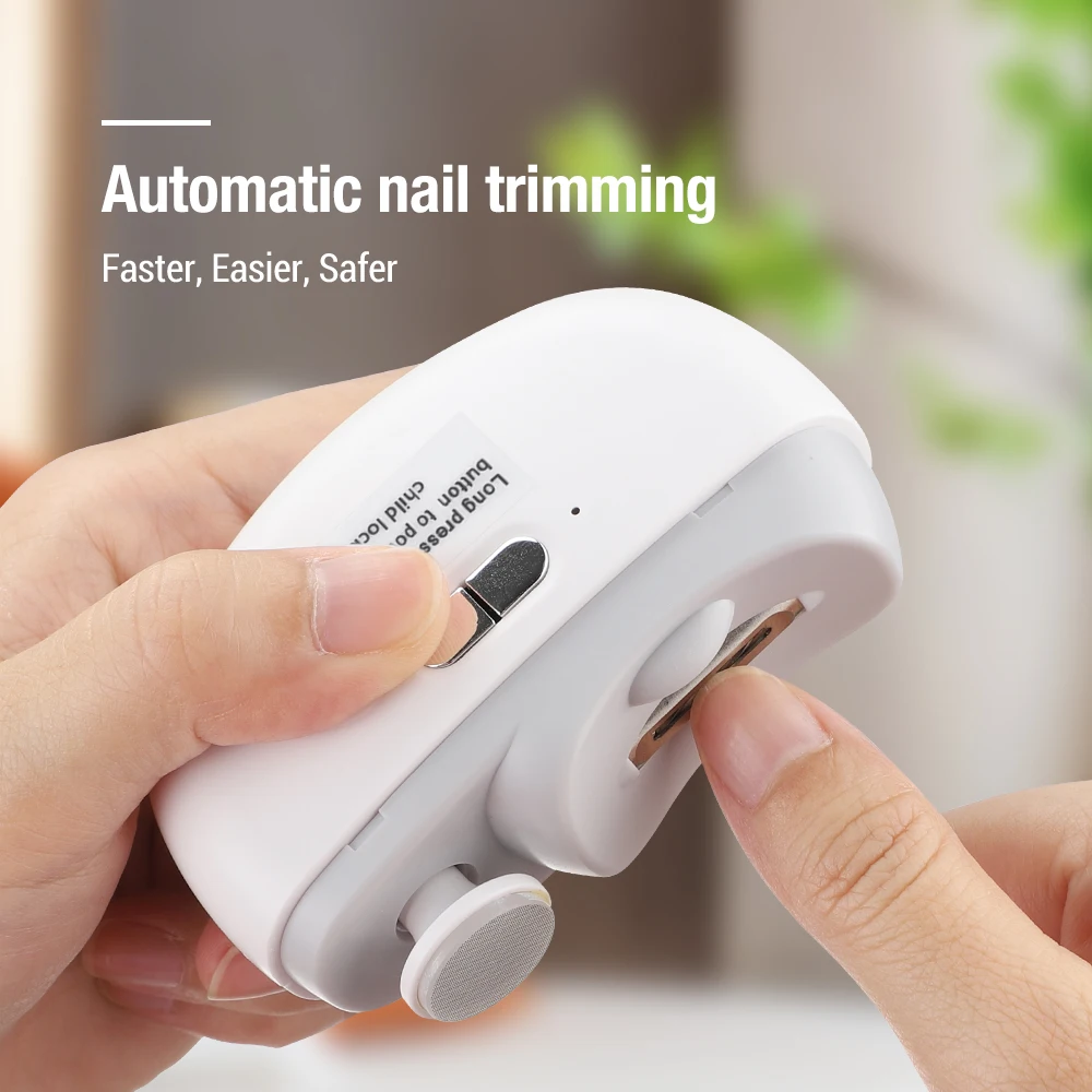 Electric Nail Clipper Grinding - Baby Nail Trimmer Electric ulasan dan harga